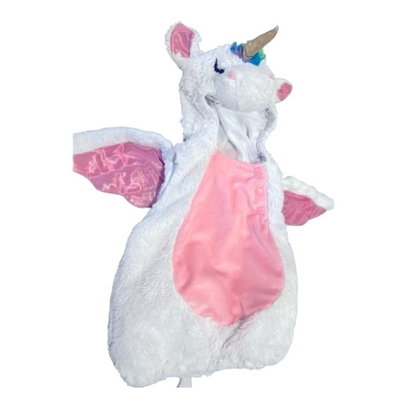 Halloween Costume Infant Rainbow Unicorn White and Pink Really Cute - Picture 2 of 6